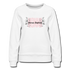 German Shepherd Momma Floral-Women’s Premium Sweatshirt - white